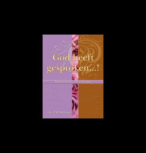 God heeft gesproken ...!