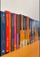 Een boekenplank vol