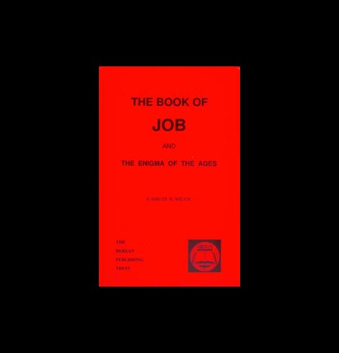 The book of Job and the Enigma of the Ages