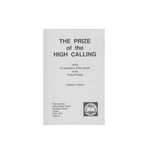 The Prize of the High Calling