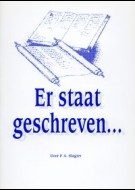 Er staat geschreven ...