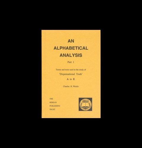 Alphabetical Analysis